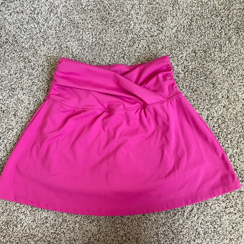 Yogalicious Fuchsia Mini Skirt